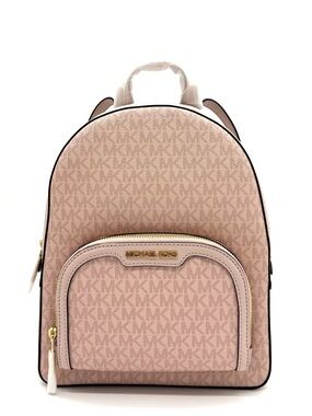 Michael Kors Large Continental Wallet Powder Blush Signature